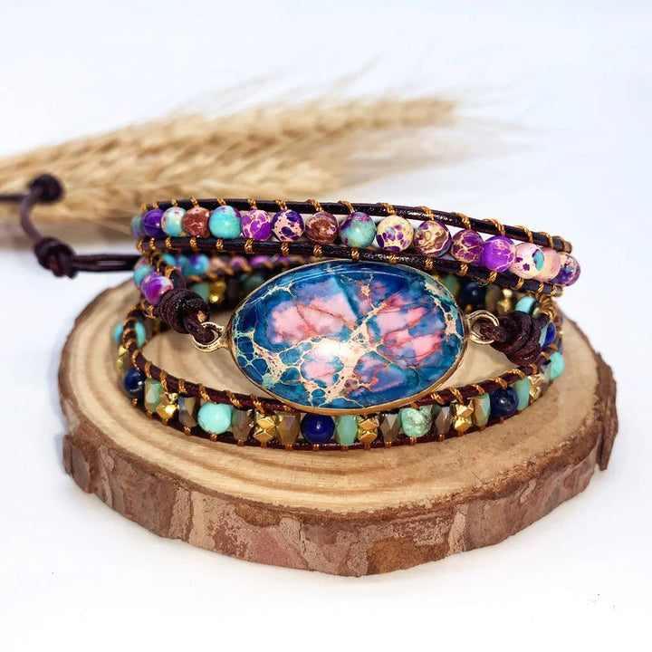 צמיד ג'ספר קיסר עוצמתי