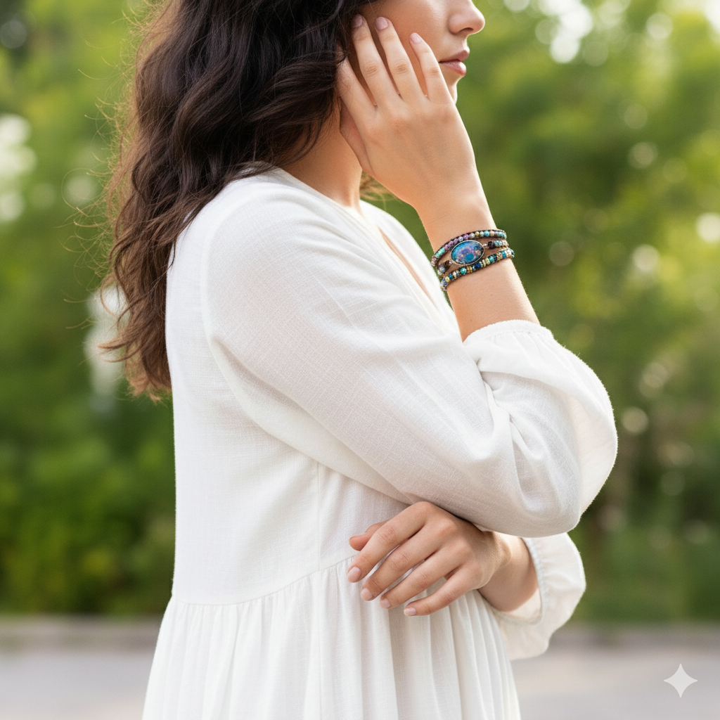 צמיד ג'ספר קיסר עוצמתי