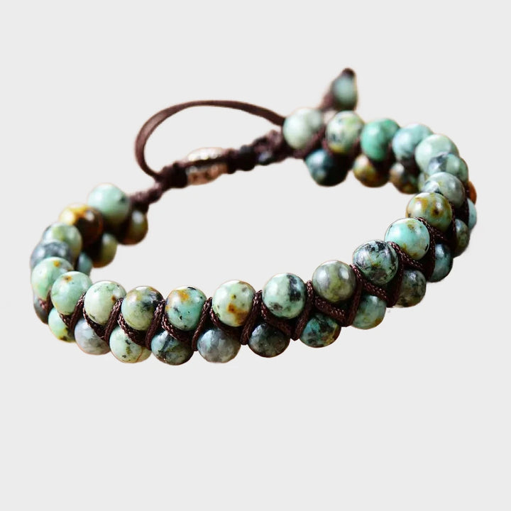 צמיד אבן אפריקאית לגבר