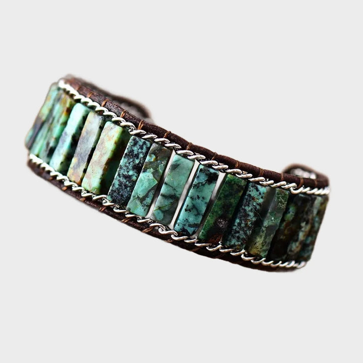 צמיד וינטג' מעור לגבר